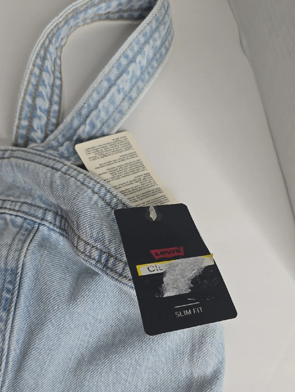 Levi's Women's Drea Tank Denim Top Large - Picture 6 of 10